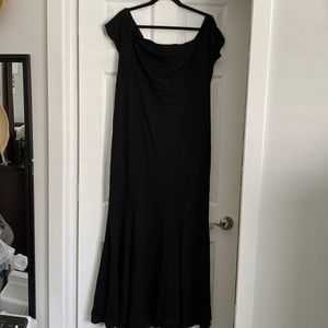 Black along Evening dress size 16